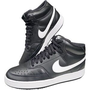 Nike Court Vision Mid "Black‎ White" (CD5466-001)